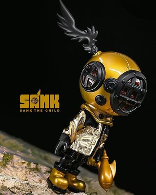 Sank Toys Little 小藏克 太空旅客 - 金色【全球限量199P】