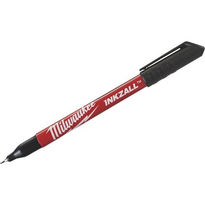 新款 美沃奇 米沃奇0.5極細黑色抗油抗潮濕抗灰塵工程標記筆工程筆 細字工程筆 簽字筆