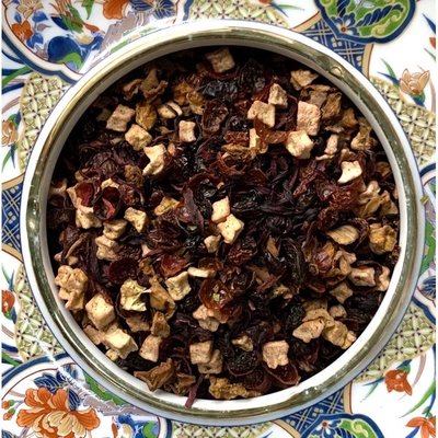 『容阿姨』進口黑森林綜合果粒茶 (100g) 產地：德國 水果茶 黑森林果茶 果粒茶