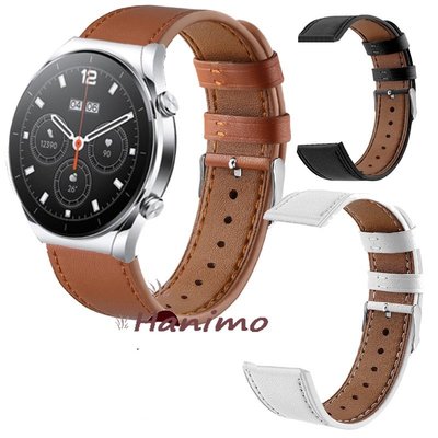 XIAOMI 小米手錶 S1 Active 錶帶 smartwatch 錶帶皮革智能手錶 S1 腕帶皮帶手錶膜屏幕保護膜