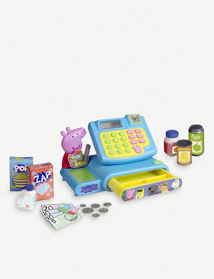 英國代購 正版 粉紅豬小妹 佩佩豬 收銀機玩具組 禮物 Peppa Pig 玩具 現貨【小黃豬代購】
