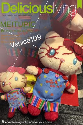 Venice維娜絲日本連線帶回大阪環球影城kitty恰吉娃娃、萬聖節限定、恰吉kitty～大吊飾別針