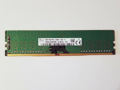海力士 鎂光 8G 1RX8 PC4-2400T-UA2-11 DDR4 2400MHZ桌機機記憶體
