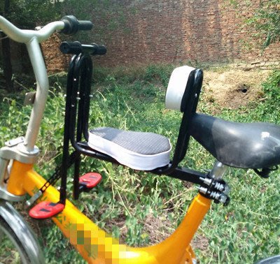AFF017  (A款單座+靠背+扶手+腳) ubike適用腳踏車自行車兒童前置座椅單車兒童座椅便攜快拆 寶寶座椅秒拆款
