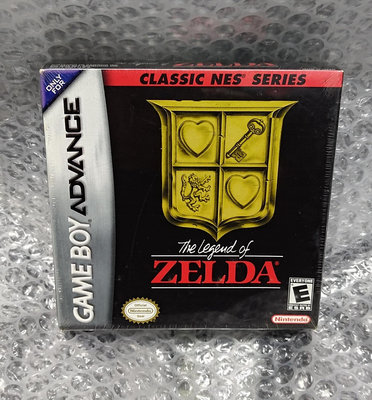 GBA　薩爾達傳說 英文版 (紅白機 初代復刻版 The Legend of Zelda)　美國版 絕版品 全新品