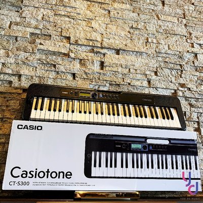 現貨免運 贈踏板/琴袋 Casio CT-S300 S300 61鍵 手提式 電子琴 入門 力度感應 公司貨 保固一年