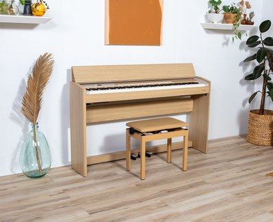 [魔立樂器] ROLAND F701新款數位鋼琴 輕巧優雅 家用薄型電鋼琴好選擇 贈升降琴椅 免運安裝