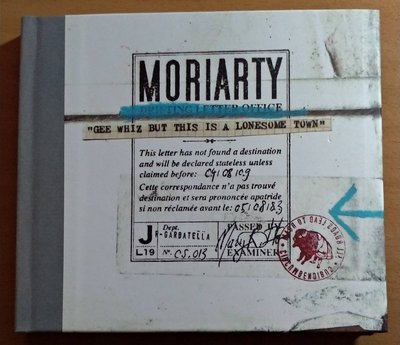 2CD【歐版/二手】《Moriarty / Gee Whiz But This Is A Lonesome Town》