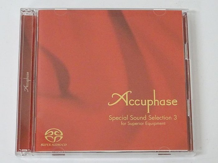 新作入荷!! accuphase デモンストレーションSACD 3枚セット 本・音楽