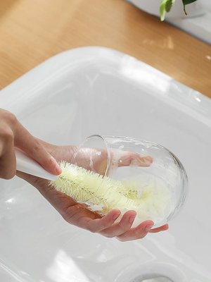 日本洗杯子神器無死角長柄奶瓶刷保溫杯家用清潔刷破壁機清洗杯刷