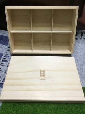 限量 舊振南x噶瑪蘭 空木盒（無內容物）分格盒木盒 小飾盒 收納盒 鄉村風 家飾