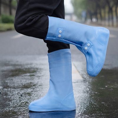 促銷打折 防雨鞋套男女下雨天防水鞋套兒童雨靴套腳套學生*