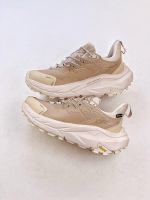 邦特鞋店 HOKA ONE KAHA2 LOW GTX 卡哈2耐磨防滑低幫徒步鞋減震支撐登山鞋