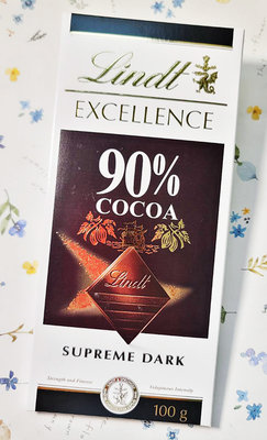 【Lindt 瑞士蓮】極醇系列90%巧克力片 100g(效期:2024/10/31)市價169元特價99元