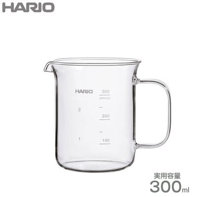 HARIO BV-300 經典燒杯 玻璃壺 咖啡壺 300ml 600ml【D.M TASTE CAFE】