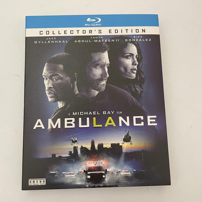 心歌懷舊 動作犯罪電影 亡命救護車（2022）藍光碟BD高清1080P收藏版盒裝