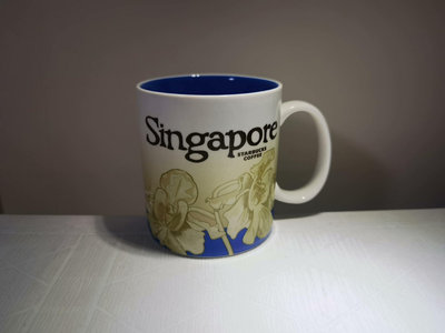 星巴克 新加坡 馬克杯 城市杯 咖啡杯 陶瓷杯 水杯