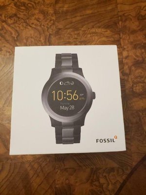 FOSSIL Q FOUNDER 系列觸控智慧型腕錶-黑/45mm (FTW2117)