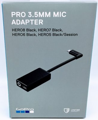 GOPRO Pro 3.5mm Mic adapter AAMIC-001 3.5mm 麥克風接頭