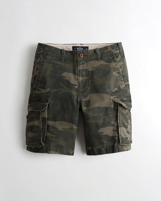 Hollister Cargo Shorts 海鷗 迷彩工作短褲(30) A&F