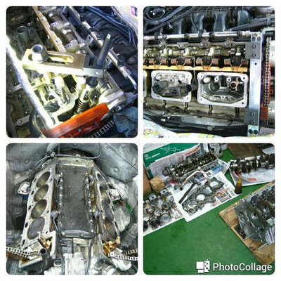 賓士 BENZ 引擎大修 搪缸 吃機油 引擎異音W210 W211 W212 W207 E200K E240 E250