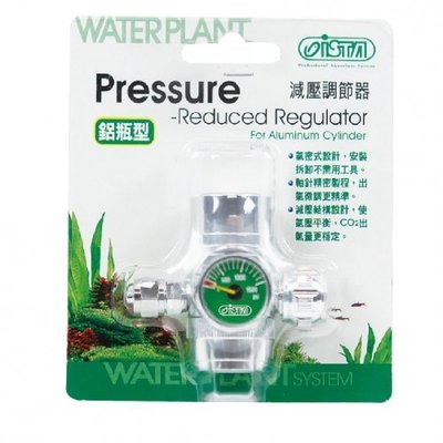 《魚趣館》I-645 台灣伊士達ISTA CO2減壓調節器 (鋁瓶上開型) 單錶 微調閥 /搭配 鋼瓶 鋁瓶