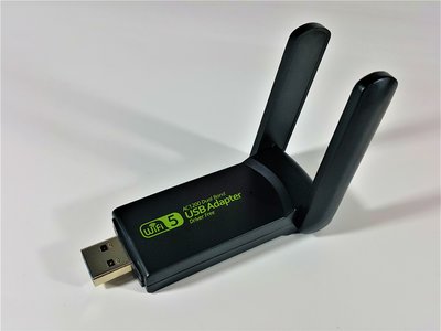 [銀九藝] Dual Band USB Adapter AC1200 WiFi 5G 雙天線 無線網路卡