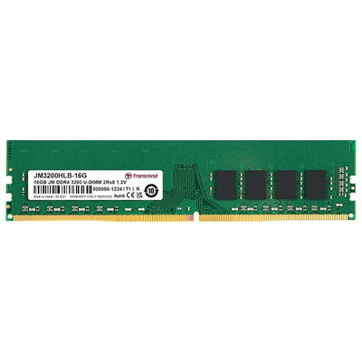 新風尚潮流 【JM3200HLB-16G】 創見 JET RAM 16GB DDR4-3200 桌上型 記憶體