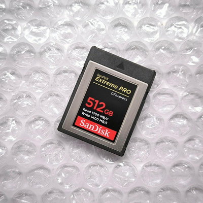 SanDisk 512GB Extreme PRO CFexpress Type B 記憶卡 1700MB 512G