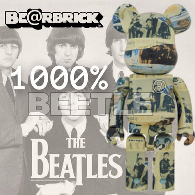 BEETLE BE@RBRICK THE BEATLES ANTHOLOGY 披頭四 樂團 庫柏力克熊 1000%