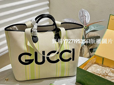 【二手包包】Gucci 新品 Tote 購物袋倪妮同款 多用 面料五金品質 炒雞百搭實用的一款 喜歡的美妞趕 NO10138