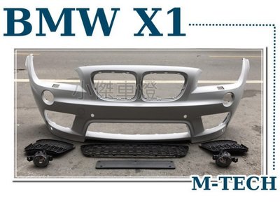 》傑暘國際車身部品《空力套件BMW E84 X1 09 10 11 12 13 M-TECH 1M 含全配件 X1前保桿