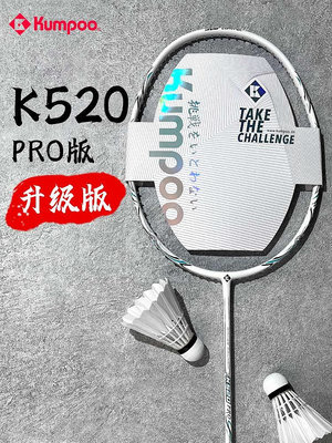 熏風K520羽毛球拍K520PRO碳素纖維超輕學生初學訓練單拍薰風正品