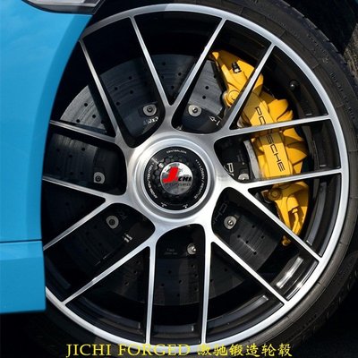鍛造鋁圈 定制適用保時捷911 Turbo Carrera GTS 中鎖式設計