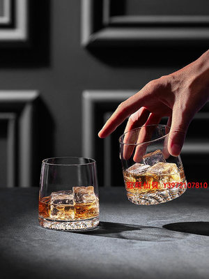 酒杯KROSNO進口歐式創意水晶杯酒杯威士忌杯洋酒杯家用嗨棒杯商用水杯