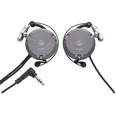易匯空間 Audio Technica鐵三角 ATH-EM7X金屬耳掛耳式便攜耳機圓聲帶行貨YH1091