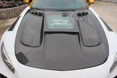 法克斯Benz AMG GTC GTR GTS碳纖維引擎蓋
