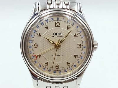 【發條盒子K0034】ORIS 豪利時 Pointer Date 7470不銹鋼機械 日期顯示 經典男仕錶款