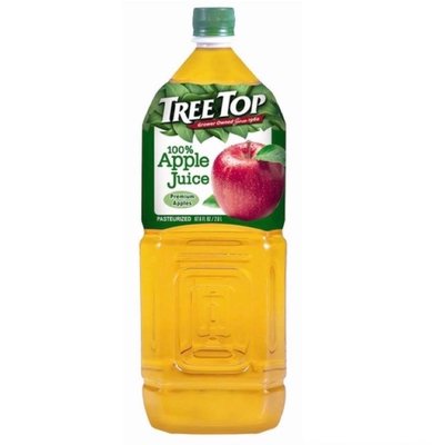 好市多treetop蘋果汁2公升*1瓶