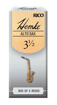 【華邑樂器27316-4】Rico Hemke 中音薩克斯風竹片-3 1/2號 (Alto Sax)