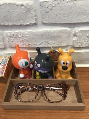 [禮物]日本購入 貓咪造型咖啡透明豹紋時尚眼鏡(無鏡面)