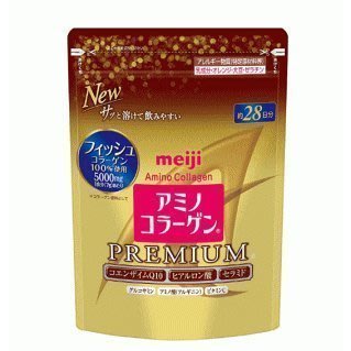 【莉莉精品】買三送一現貨 Meiji 明 治 膠 原 蛋 白 粉 白金版黃金版 滿300元出貨