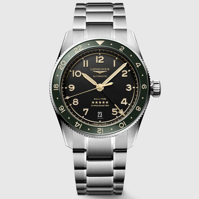 預購 LONGINES SPIRIT ZULU TIME L38024636 39mm 浪琴錶 機械錶 手錶 先行者系列