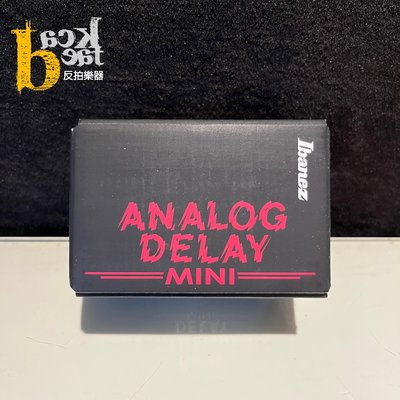 [反拍樂器] Ibanez Analog Delay Mini Pedal 效果器 公司貨 免運費