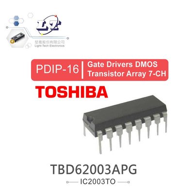 『聯騰．堃喬』TOSHIBA TBD62003APG  PDIP16 Gate Drivers DMOS Transistor