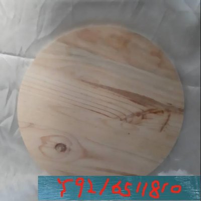 圓形木製頂台圓形桌頂 D50 荷蘭柚木 Y1810