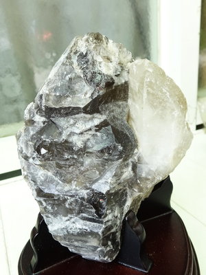 ~shalin-crystal~巴西鱷魚骨幹水晶~1.87公斤~完整度高~除穢聚氣~化煞聚財~低價起標!