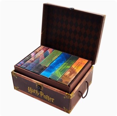 【上品外文書坊】哈利波特英文原版 1-7冊套裝全集 豪華精裝收藏版 Harry Potter Boxed Set 1-7