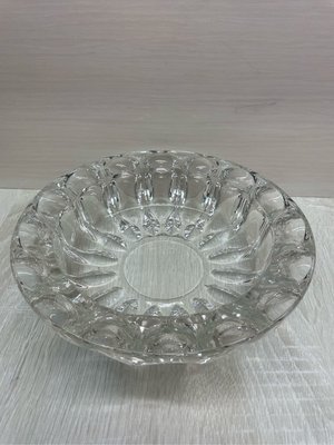 玻璃盤 厚胎玻璃盤 水果碗 水晶置物盤 可當煙灰缸 二手 玻璃盤