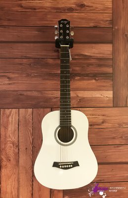 【現代樂器】現貨免運！全新Baby GW-132 34吋 旅行吉他 小吉他 白色款 贈配件 調音器 GW130取代機種